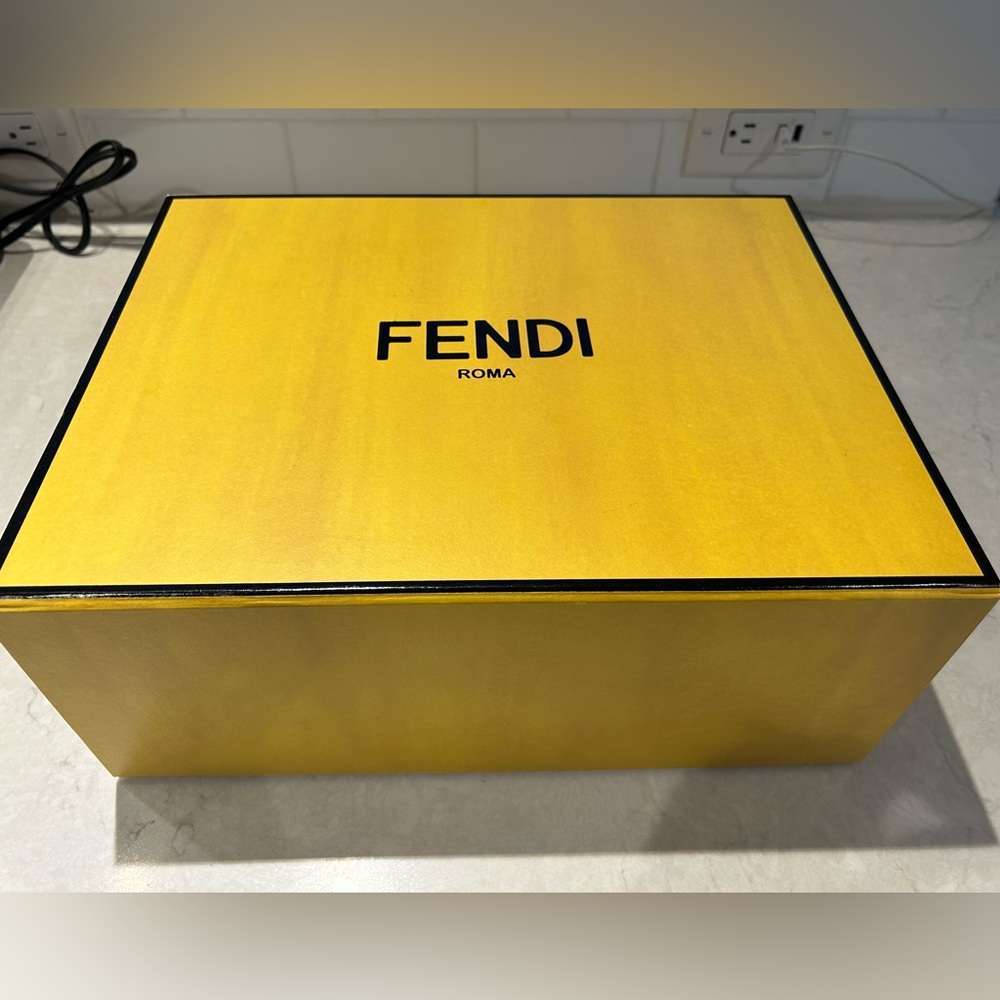 Fendi Mini Python Iconic Peekaboo Bag - image 2